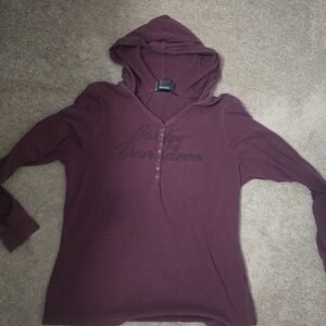 Hooded Harley Davidson TShirt